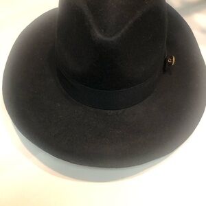 Men’s Black Dress Hat. Size 60cm